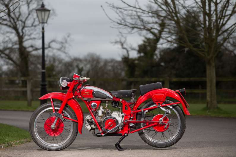 Terry Joslin Moto Guzzi 1949