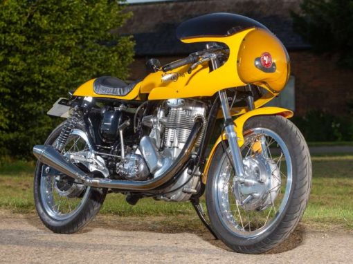 Norton ES2 Yellow